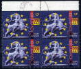 SLOVENIA 2001 Europe Day Postally Used Block  Of 4.  Michel 348 - Slovenia