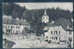 Les Ponts De Martel, Clocher, Fontaine, Hôtel De La Loyauté - Ponts-de-Martel