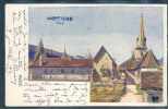 Motiers, Eglise, En Couleur, - Môtiers 