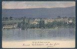 St. Aubin, Vue Du Lac, Barque, Bateau, Animée, En Couleur, - Saint-Aubin/Sauges