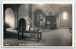 POSTCARD HEDINGHAM CASTLE RPPC REAL PHOTO INTERIOR VIEW No 73847 ESSEX - Other & Unclassified