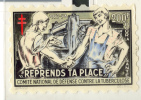 Tuberculeux 1957-58 Grand Format - Imprimerie Ouvrier Du Livre Typographe - Tuberkulose-Serien
