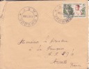 MARCOPHILIE - OMBOUE ( Petit Bureau ) GABON - 1956 - COLONIES - A.E.F - N°230 -  AVION - LETTRE - Autres & Non Classés