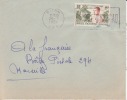 MARCOPHILIE - BITAM ( Petit Bureau ) GABON - 1956 - COLONIES - A.E.F - N°237 - AVION - LETTRE - FLAMME - Other & Unclassified