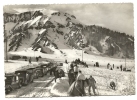 Le Mont-Doré (63) : Le Parking Au Déapart Des Pistes En 1945 (animée) PHOTO VERITABLE. - Le Mont Dore