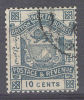 North Borneo - Borneo Du Nord - 1888 -92 -   10c  Blue - Bornéo Du Nord (...-1963)