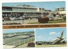 Bron (69) : 3 Vues De L'aéroport De Lyon-Bron Dont Sortie Des Passagers D'un Avion UTA En 1972 (animée). - Bron