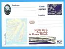 Moby Dick, Or The Whale By Herman Melville ROMANIA Postal Stationery Postcard 2004 - Baleines