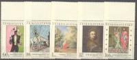 1967 Paintings Scott 1507-11 Y&T 1601-5 Michel 1748-52 MNH/neuf Sans Charniere/postfrisch [gra] - Nuovi