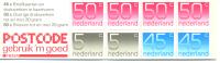 1980 Cijfer 2*5 + 2*45 + 4*50 Ct No PB 25a / Mi MH 26 Postfris/neuf Sans Charniere/MNH [gra] - Postzegelboekjes En Roltandingzegels