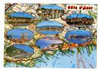 {56514} Côte D'Azur , Carte Et Multivues ; Menton Monaco Cannes Le Lavandou St Tropez Nice St Maxime St Raphaël - Cartes Géographiques