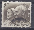 INDIA 1969 Birth Centenary Of Mahatma Gandhi - 20p Gandhi And His Wife  FU - Used Stamps