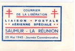 Saumur - Libération: Vignette N° 1a Non  Dentelée (N° Mayer) - Liberation