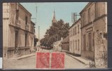 17 - Les Mathes - Rue De L'Eglise  - Colorisée - Les Mathes