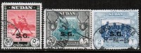 SUDAN  Scott #  O 51-60  VF USED - Soedan (...-1951)