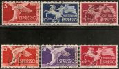 Italy 1945-47 Mi# 715-720 Used - Express Mail - Oblitérés