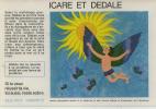 Comité D'Etude & Information Sur L'Alcoolisme - ICARE ET DEDALE    -  PRIX FIXE - Collections, Lots & Séries