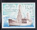 French Southern & Antarctic Territory Scott #171 MNH 14fr Supply Ship 'Tottan' - Neufs