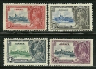 Jamaica     "Silver Jubilee"     Set    SC# 109-12  Mint - Giamaica (...-1961)