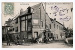 Maromme - Route Du Havre/Rue De La République - Terrasse Café Animée - Vendeur De Café - Dos écrit - Timbré 1900 - Maromme