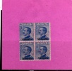 EGEO 1912 STAMPALIA 25 C MNH QUARTINA - Aegean (Stampalia)