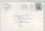 USA Cover Sent To Bethlehem PA. Bethlehem 18-12-1960 - Brieven En Documenten