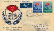 1960  Armed Forces Day  SG 106-7   Registered FDC - Pakistán