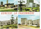 GONESSE-LA FAUCONNIERE-- Cpsm --Multivues - Gonesse
