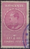 Romania - Stempelmarke - Fiscal TAX Revenue Stamp - Used - Revenue Stamps