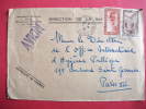 Maroc Morocco Lettre Avion Rabat 8 4 1938 ( Entête Résidence Générale ) Cover - Lettres & Documents