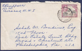 JAMAICA COVER 1947 - Jamaica (1962-...)