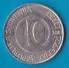 SLOVENIA    - 10 Tolarjev  2001 - Slovenië