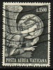 VATICAN   Scott #  C 54  VF USED - Luftpost