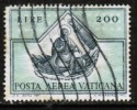 VATICAN   Scott #  C 55  VF USED - Luftpost