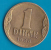 YUGOSLAVIA - 1 Dinar 1938 - Joegoslavië