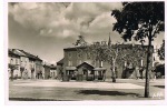 81- ALBAN - Place Des Tilleuls- Pods Public - Cpsm Noir Et Blanc -écrite 1952-PAYPAL SANS FRAIS - Alban