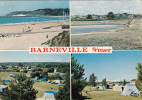 50 - Barneville - Plage, Havre, Campings. Multi-vues 1975 - Barneville