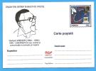 Computer History PC, IT, Norbert Wiener, Cybernetics. ROMANIA Postal Stationery Postcard 2001 - Informática