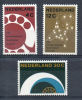 (A0117) Pays-Bas 752/754  + 760/761A ** - Unused Stamps