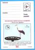 Romanian Ornithological Society, Bird ROMANIA Postal Stationery Postcard 2000 - Cigognes & échassiers
