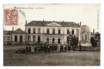 Maromme Près Rouen - La Mairie - Enfants Devant Le Monument Aux Morts - Dos écrit En 1904 - Timbré - Maromme