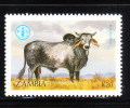 Zambia 1987 World Food Day Cattle 20k MNH - Zambie (1965-...)