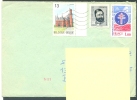 COB 2330 Château D'Antoing Sur Lettre Circulée Avec Timbres Français Et Turcs - Storia Postale