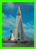 REYKJAVIK, ICELAND - THE STEEPLE OF HALLGRIMSKIRKJA - - Iceland