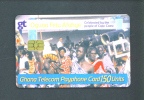 GHANA  -  Chip Phonecard As Scan - Ghana