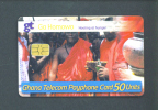 GHANA  -  Chip Phonecard As Scan - Ghana