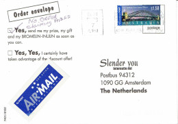 Australien / Australia - Umschlag Echt Gelaufen / Cover Used (Y805) - Storia Postale
