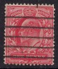 GB 1902 - 1911 KEV11 1d RED USED STAMP (D426 ) - Oblitérés