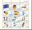 1999-ED. 3632 A 3643-M.P.63-PAISES DEL EURO-BANDERAS EUROPEAS-NUEVO - Volledige Vellen