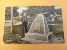 Iowa > Sioux City  Man By Monument In Childrens Park  1911 Cancel==   ====   =ref  336 - Sioux City